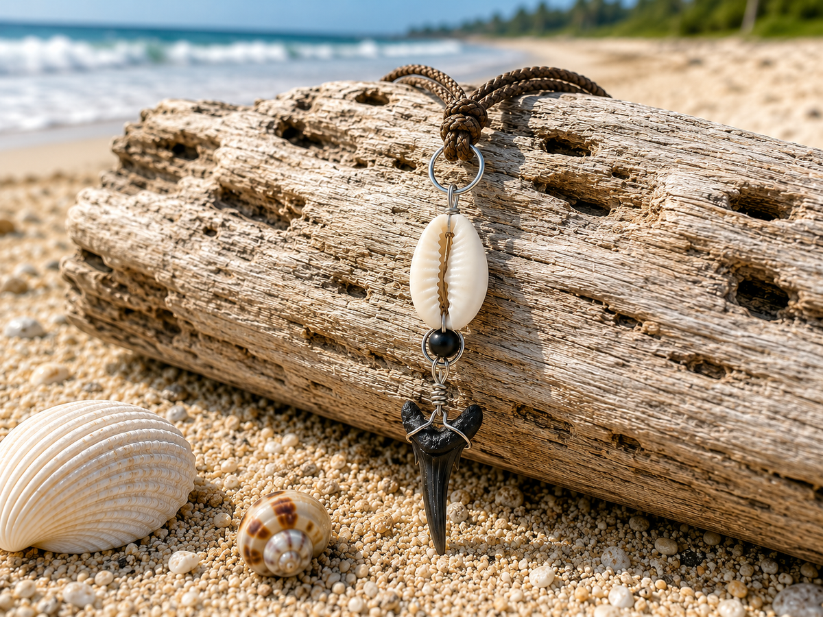 COWRIE ME AWAY NECKLACE