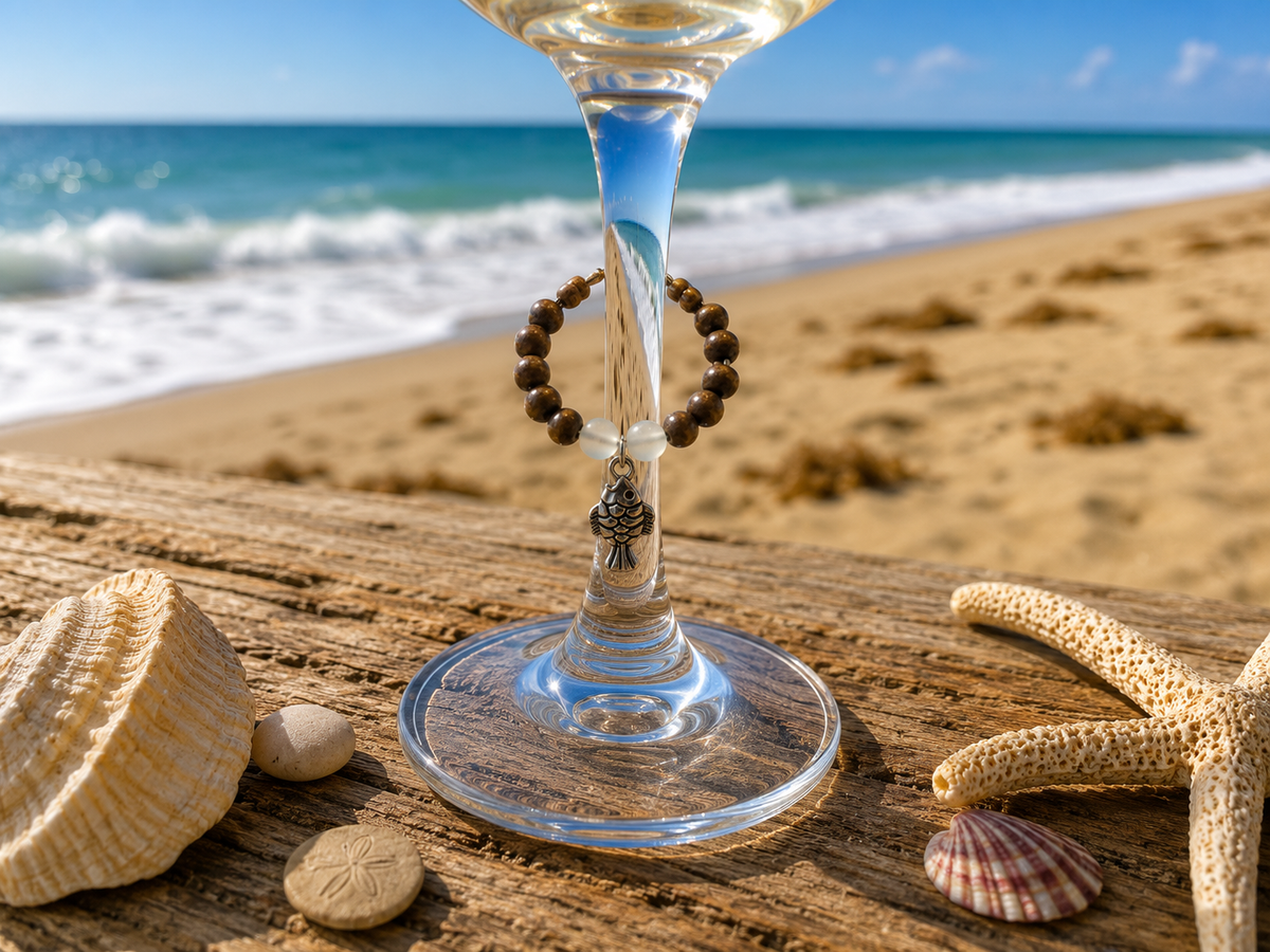SIP HAPPENS WINE CHARMS