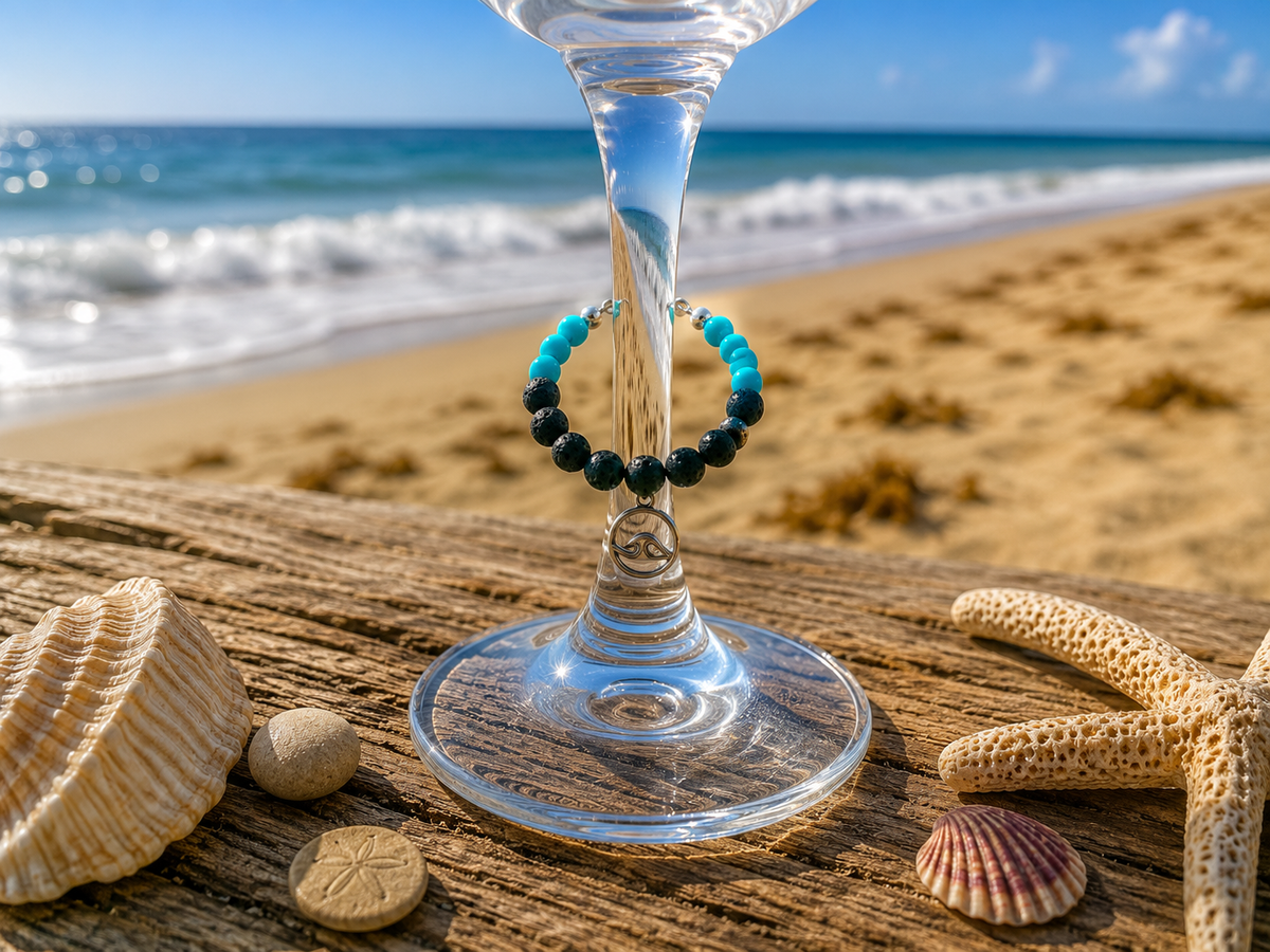 SIP HAPPENS WINE CHARMS