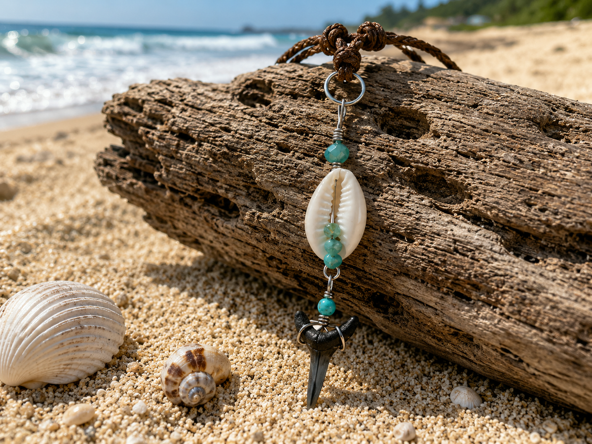 COWRIE ME AWAY NECKLACE