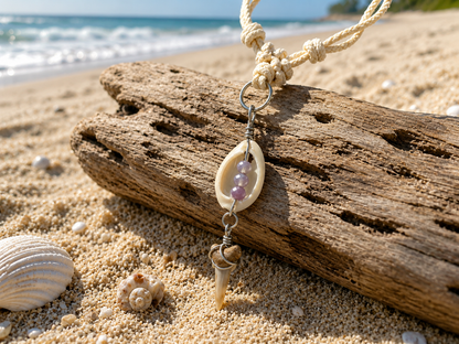 COWRIE ME AWAY NECKLACE