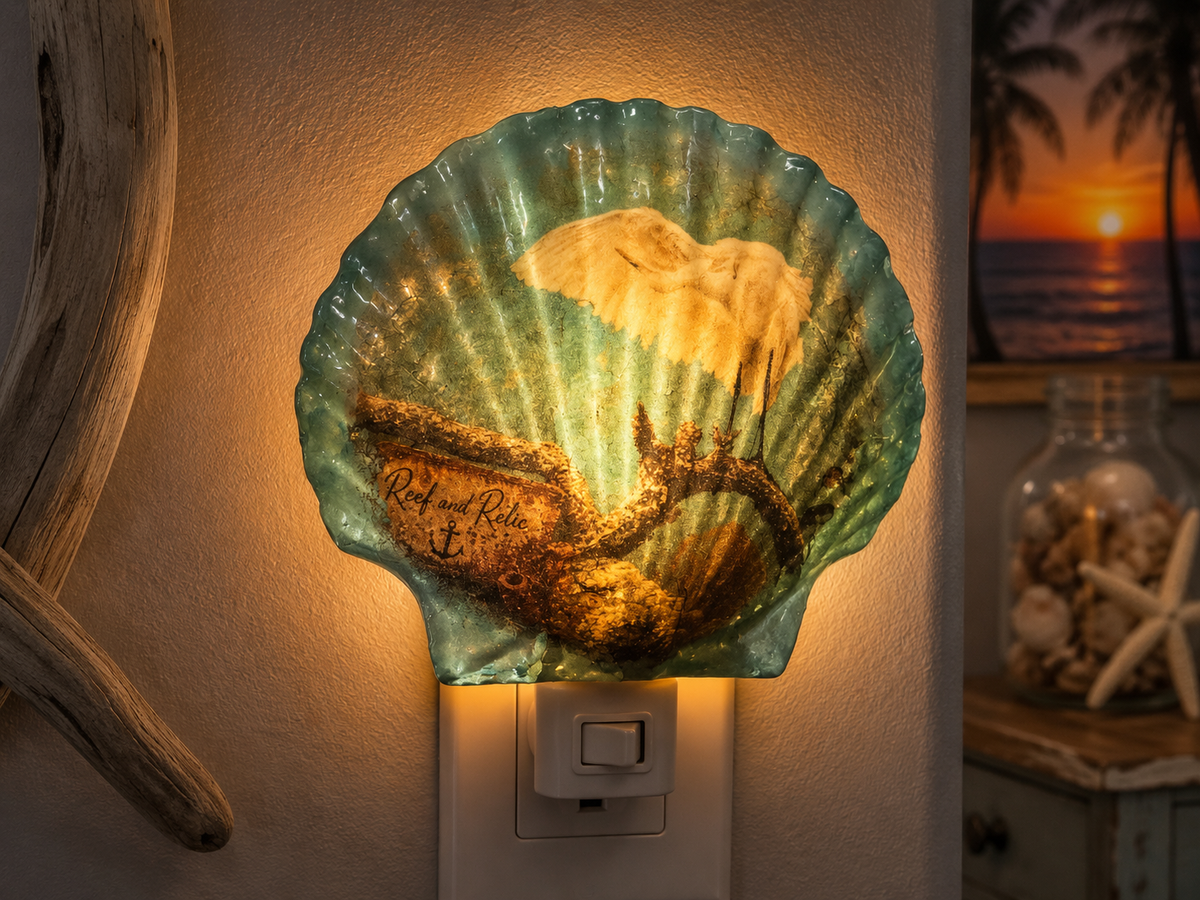 BRIGHT AS SHELL NIGHT LIGHTS