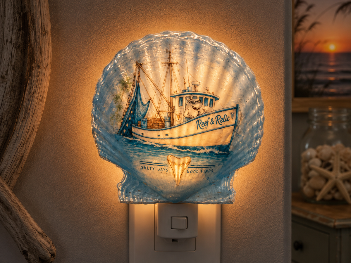 BRIGHT AS SHELL NIGHT LIGHTS