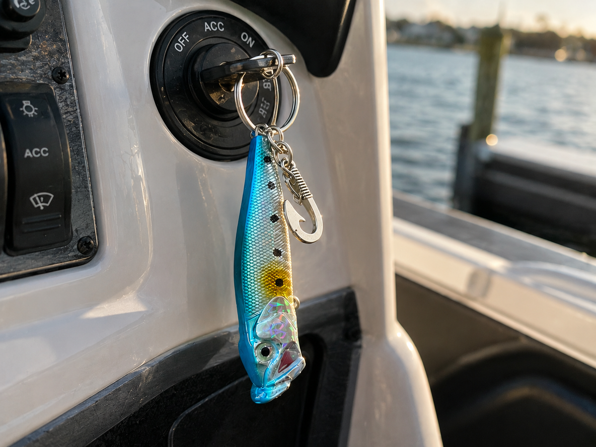 LUCKY LURE KEY CHAIN