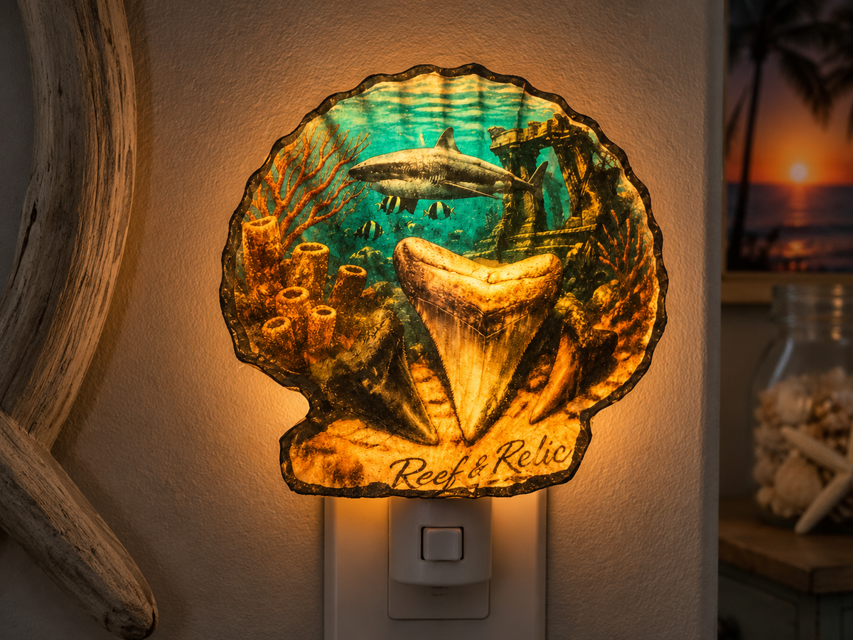 BRIGHT AS SHELL NIGHT LIGHTS