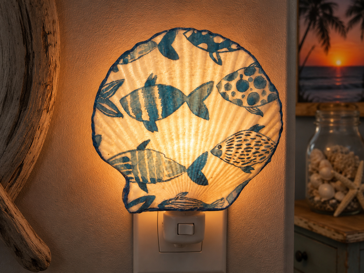 BRIGHT AS SHELL NIGHT LIGHTS