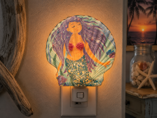 BRIGHT AS SHELL NIGHT LIGHTS